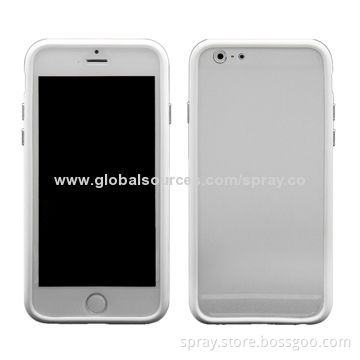 Soft TPU Bumper Cases for iPhone with Metal Buttons, Lightweight and Perfect fit
